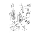 Kenmore 11633725201 dust compartment and motor diagram