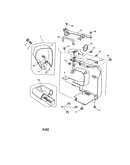 Face and rear cover unit