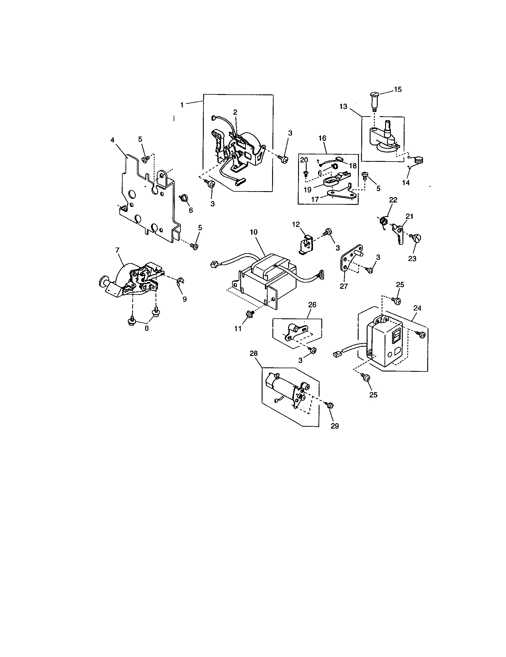 ZIGZAG WIDTH MOTOR UNIT