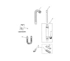Kenmore 11632903200 hose and attachment diagram