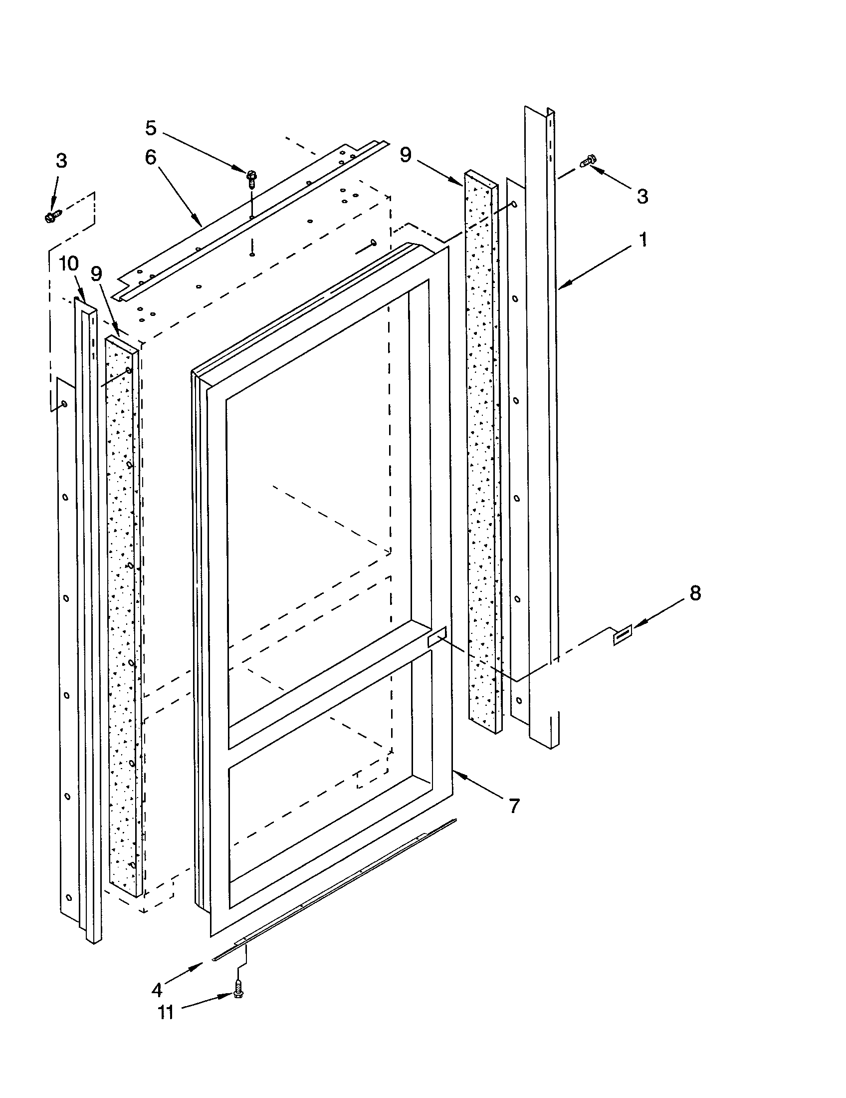 Cabinet and breaker trim