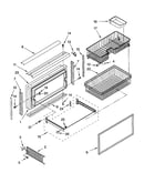 Freezer door and basket