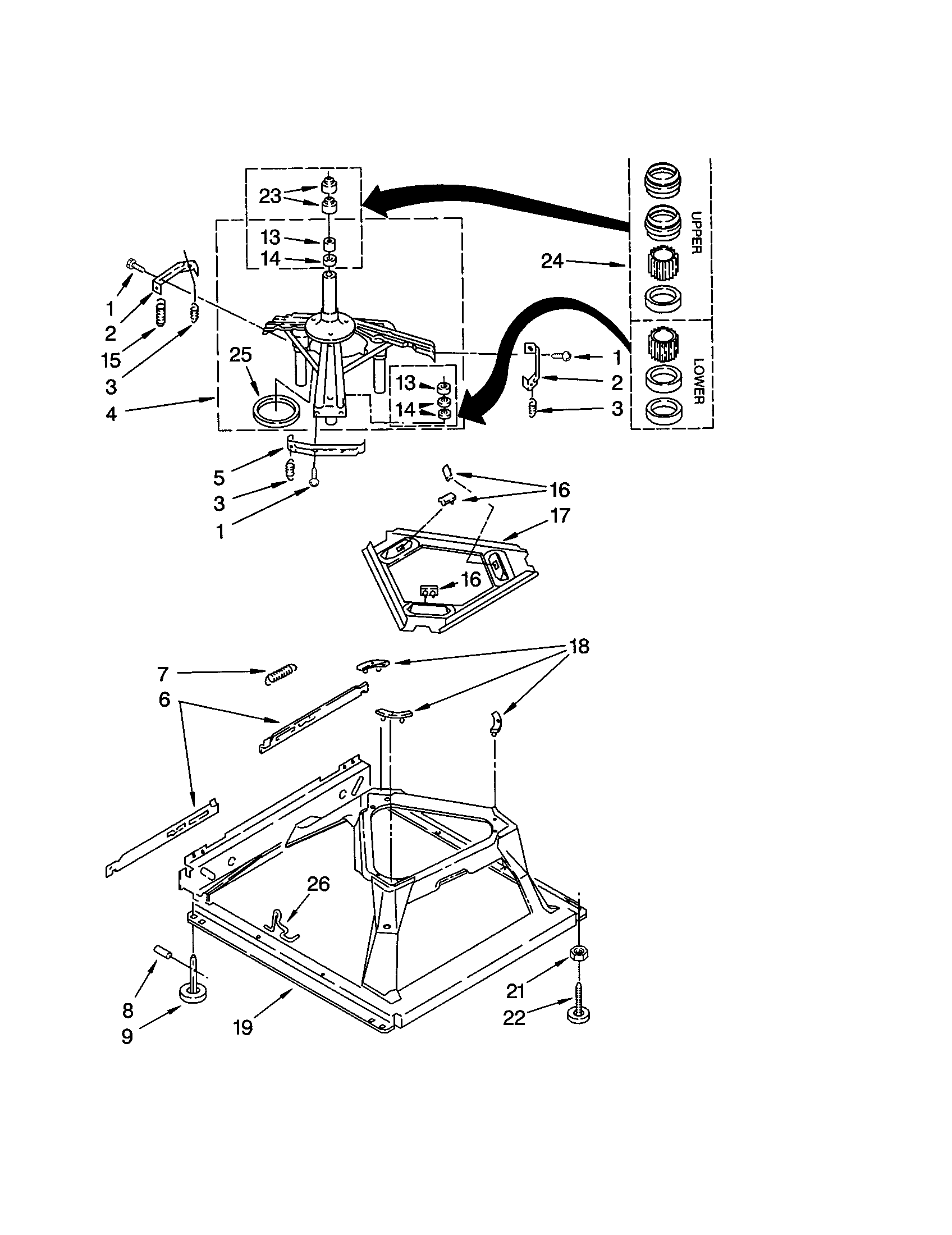 Machine base