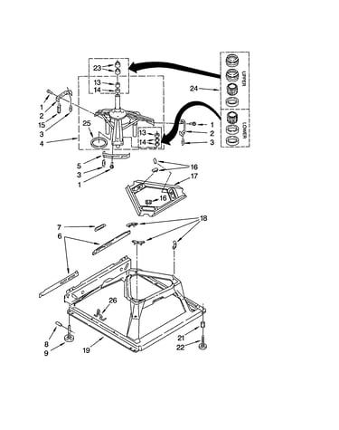Machine base