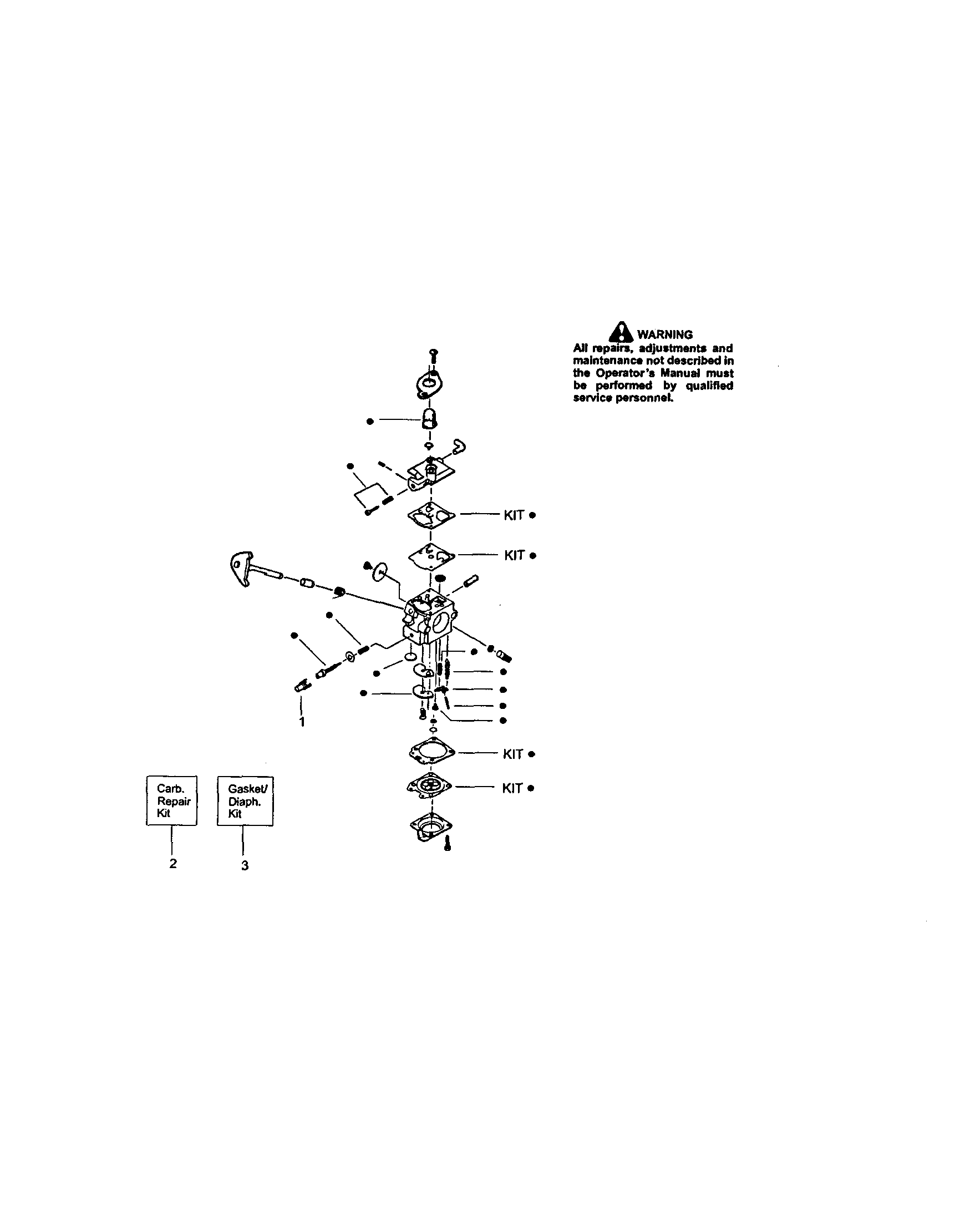 CARBURETOR #530069754-WA226
