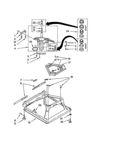 Machine base