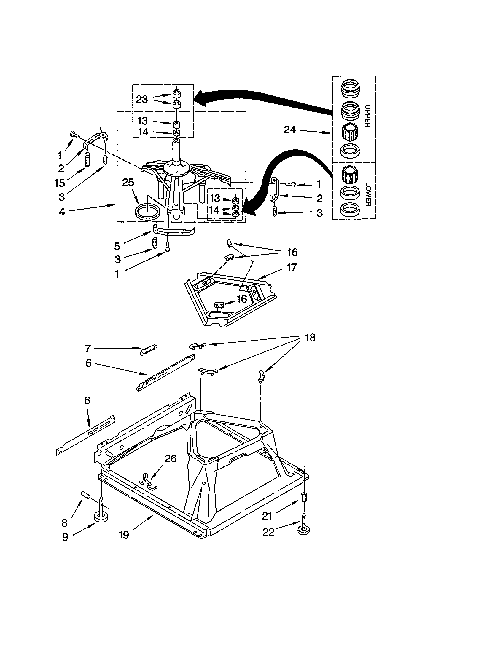 Machine base