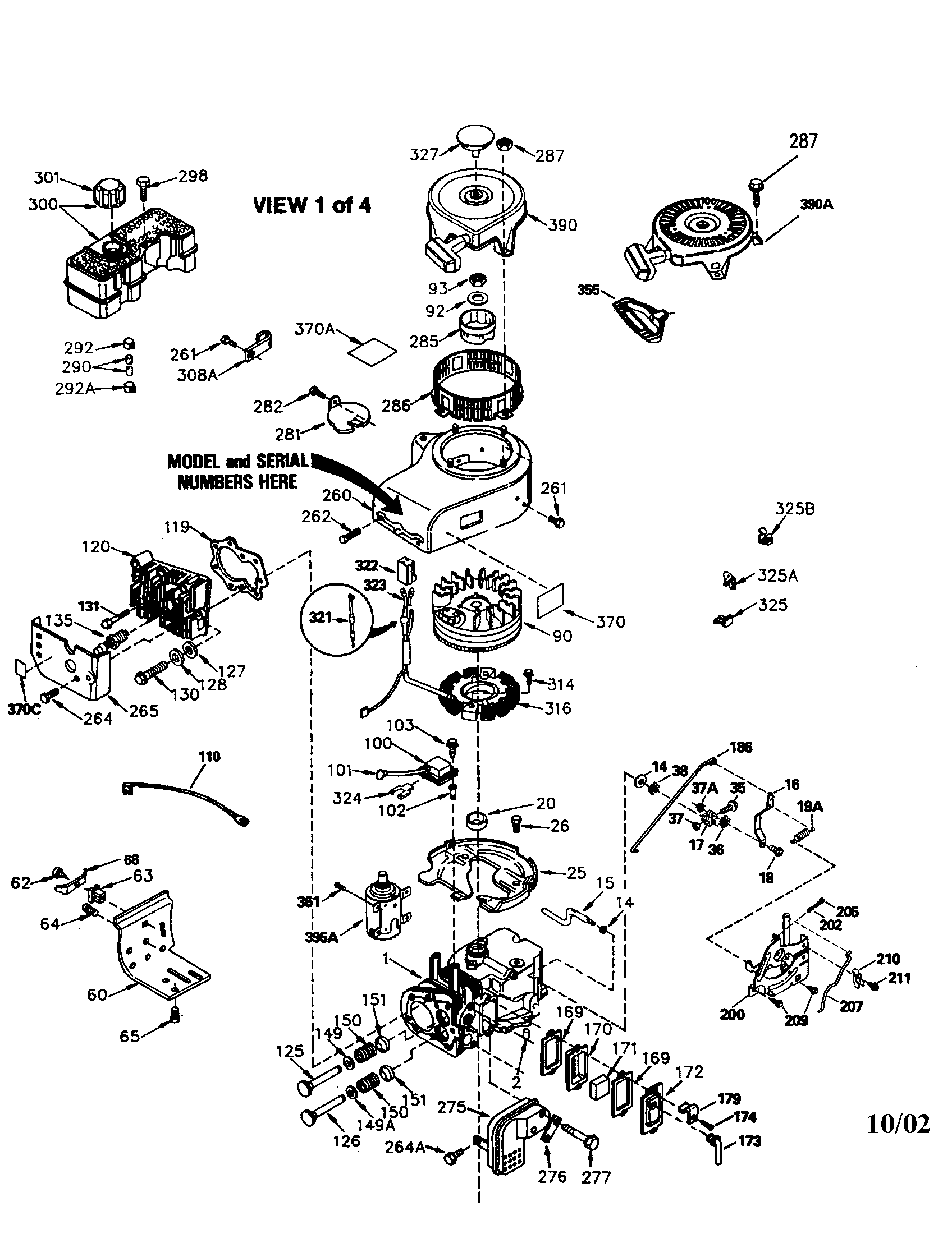 Blower housing/cylinder/body