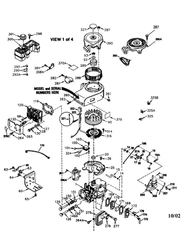 Blower housing/cylinder/body