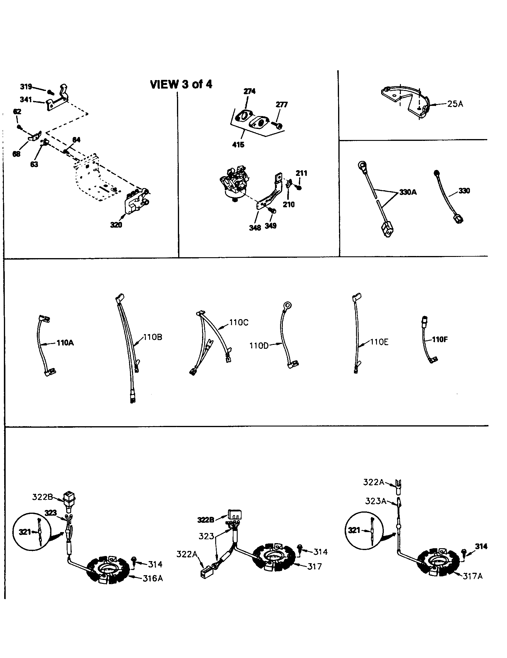 Rewind-starter and cup assembly