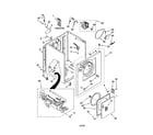 Kenmore 11074112200 cabinet diagram