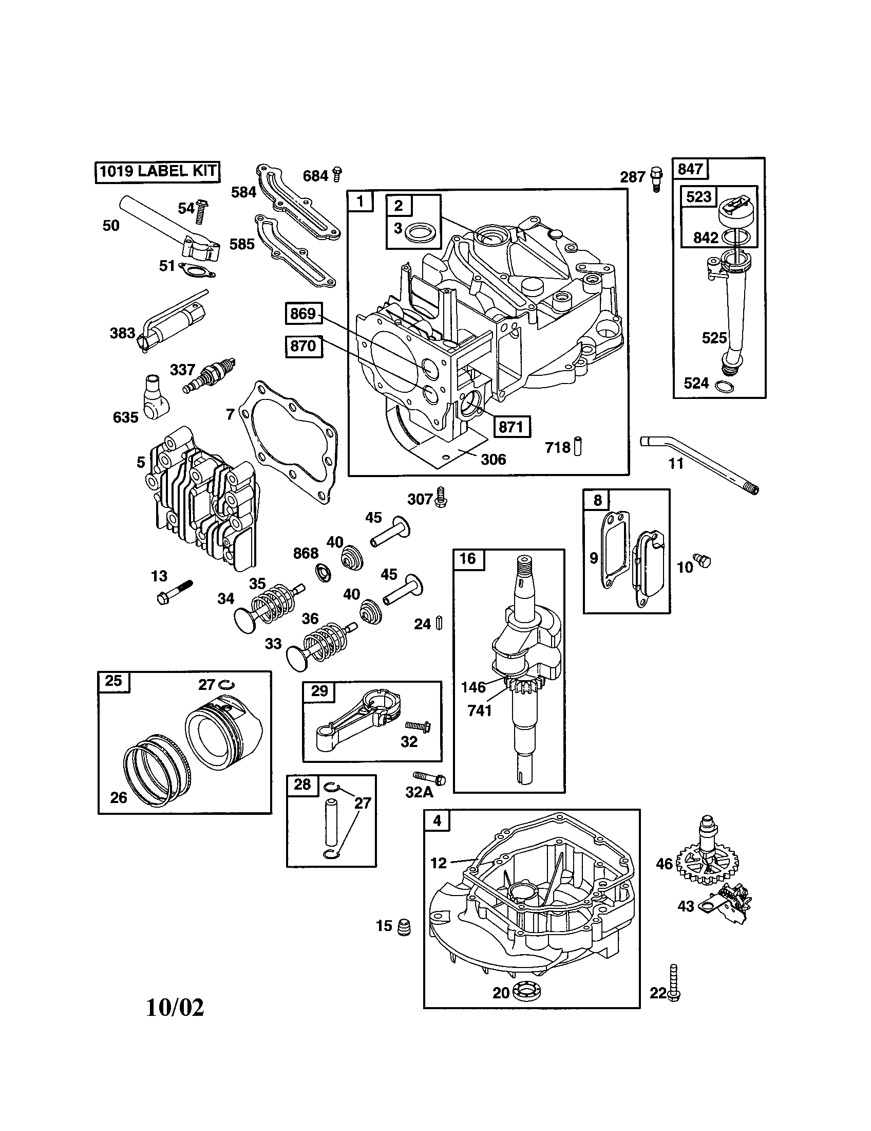 CYLINDER/CRANKSHAFT