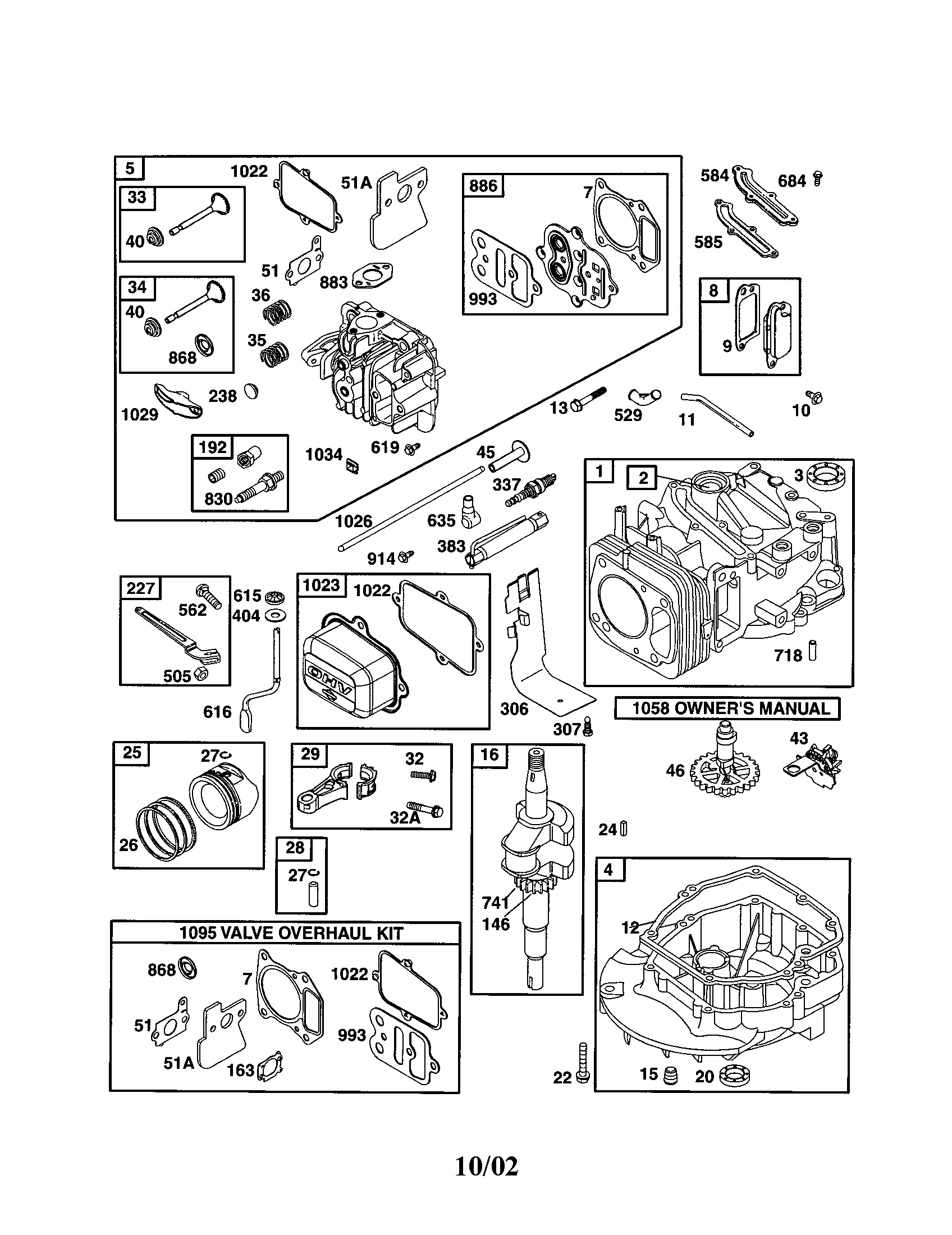 CYLINDER/HEAD-CYLINDER/CRANKSHAFT