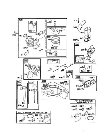 Carburetor/fuel tank
