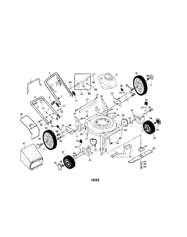 Rotary lawn mower