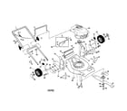 Craftsman 917378342 rotary lawn mower diagram