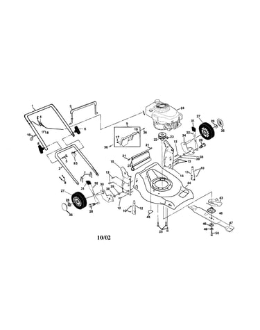 Rotary lawn mower