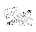 Craftsman 917378352 wheels/tires/bag diagram
