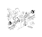 Craftsman 917378531 wheels/tires/bag diagram