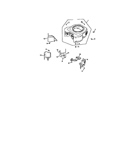 Blower housing and baffles