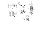 Kohler CV624-65578 cylinder head, valve and breather diagram