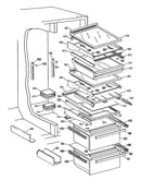 Refrigerator shelves
