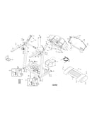 Consol base and motor hood