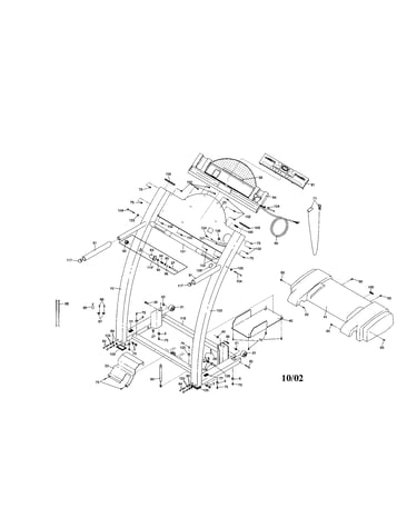 Console base and hood-motor