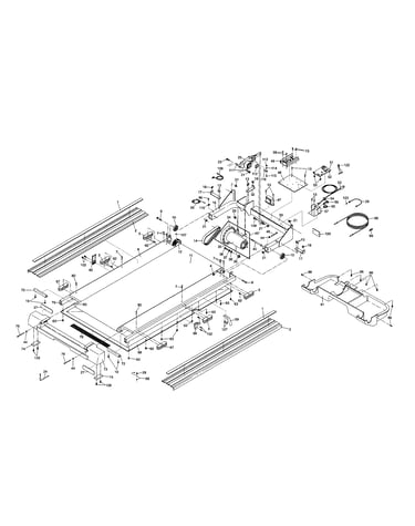 Belts, walking and motor