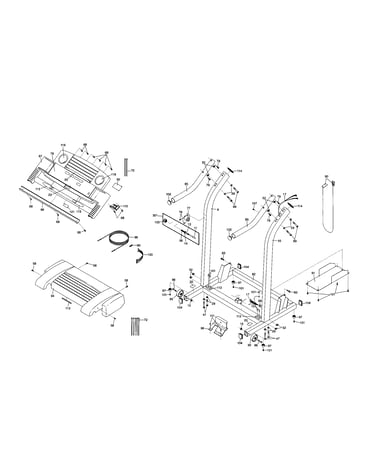 Console base and motor hood