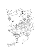 Gear adjustment/v-belt/idle pulley