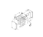 Bosch SHU9925UC/12 tank assembly diagram