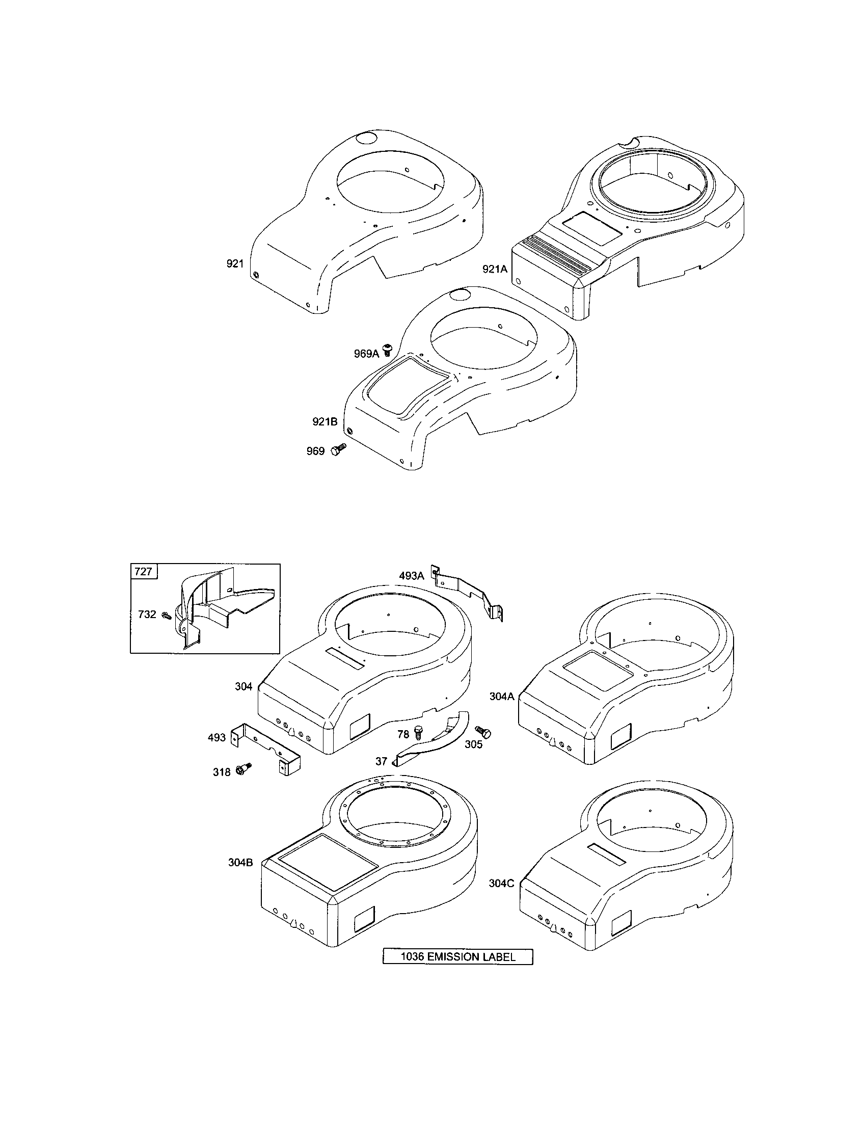 Blower-housing and cover