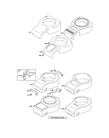 Blower-housing and cover