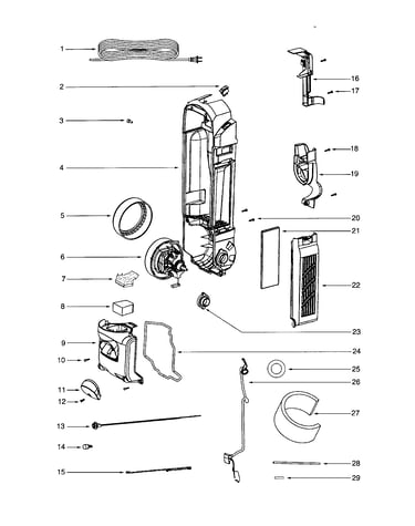 Motor and motor cover/housing