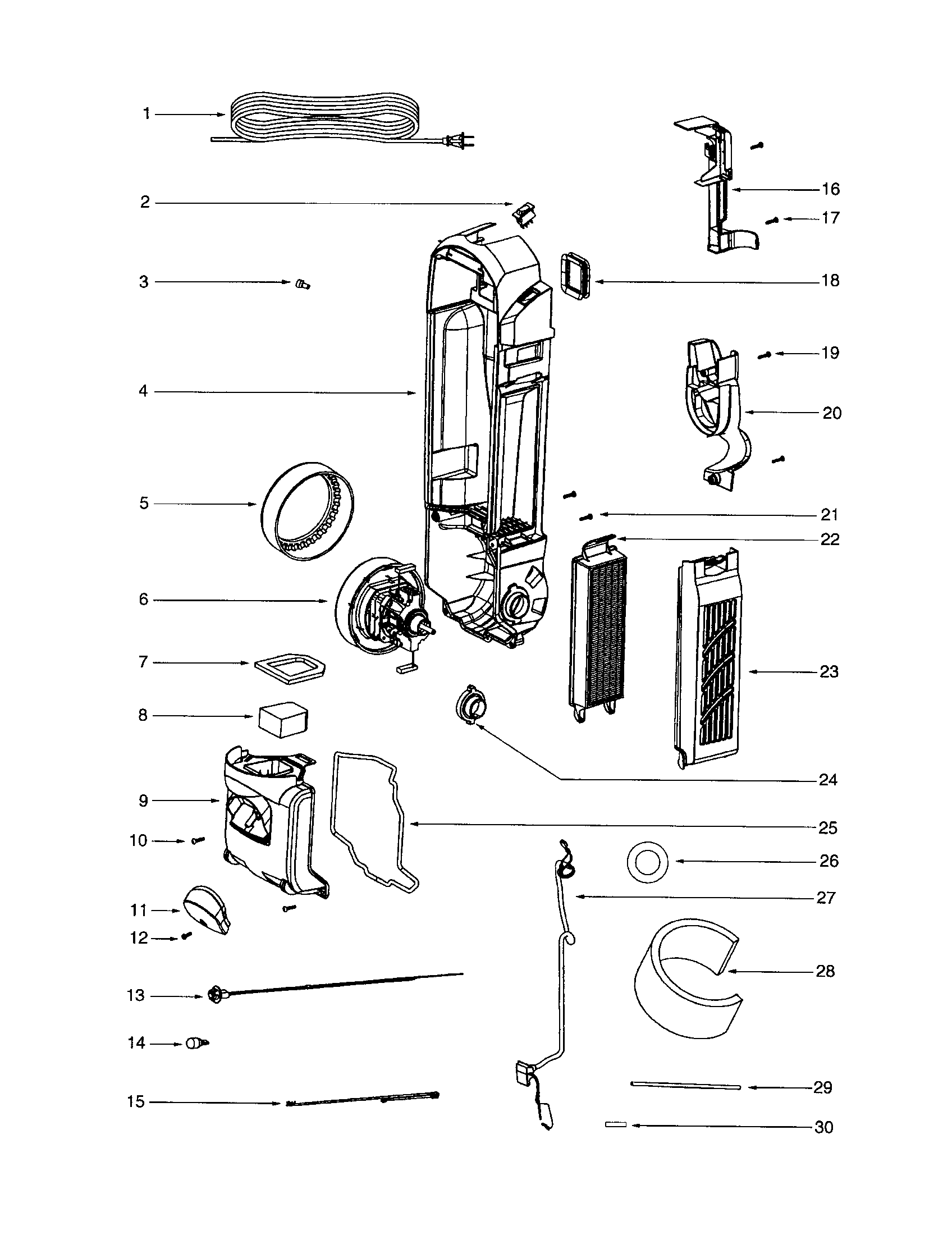 Motor and motor cover/housing