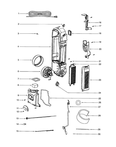 Motor and motor cover/housing