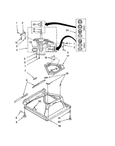 Machine base