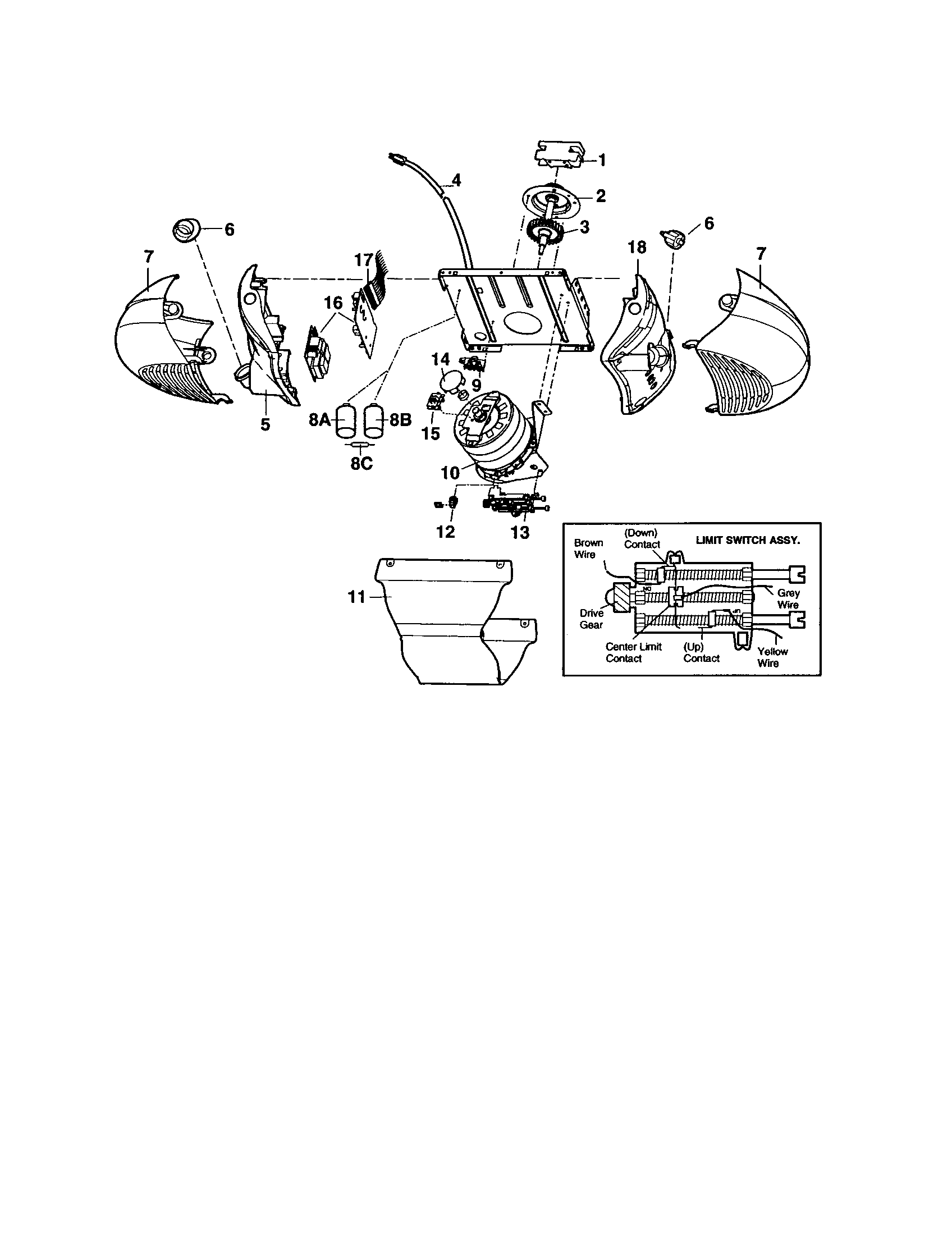 Motor unit assembly