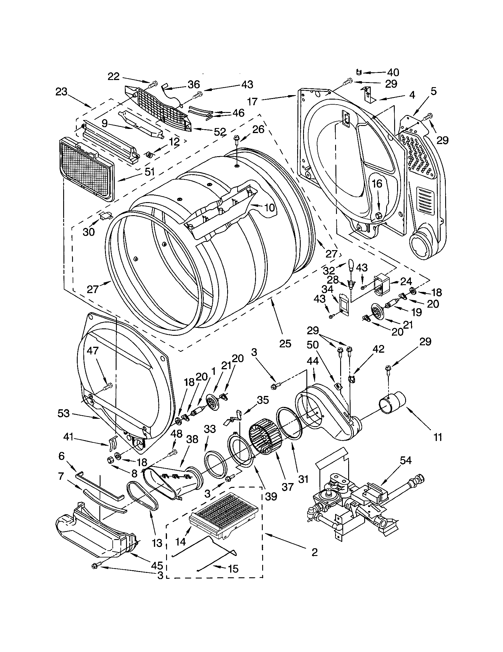 DRYER BULKHEAD