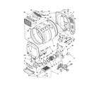 Kenmore 11092976102 dryer bulkhead diagram