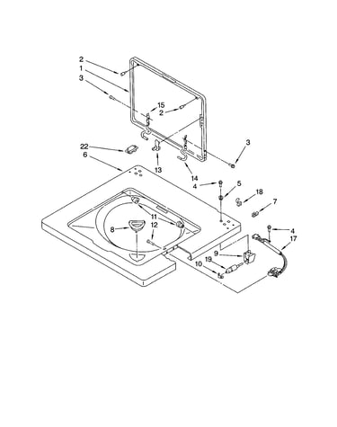 Washer top and lid