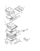 Refrigerator shelf