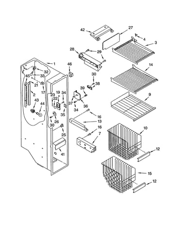 Freezer liner