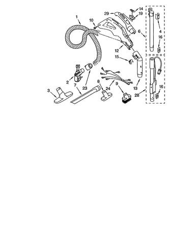 Hose and attachments