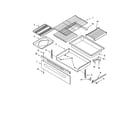 Kenmore 66575014103 drawer and broiler diagram