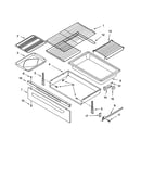 Drawer and broiler