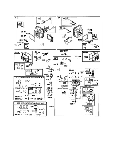 Head-cylinder/carburetor