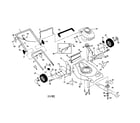 Craftsman 917378442 lawn mower diagram