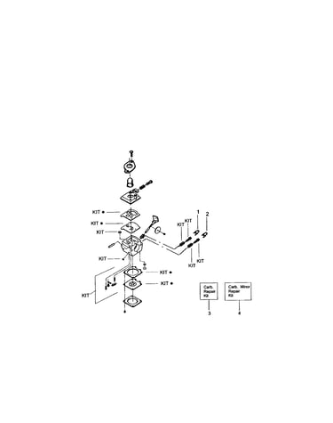 Carburetor #530071443-c1u-w10